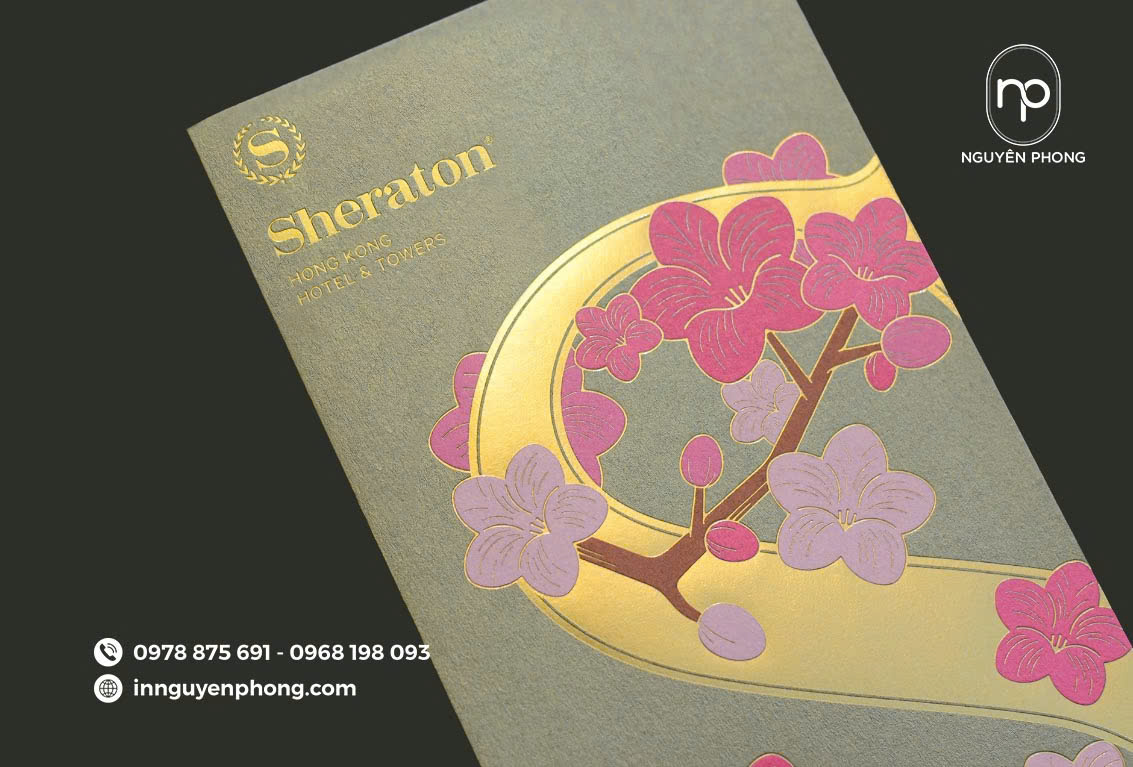 Ép kim giúp lì xì thu hút hơn